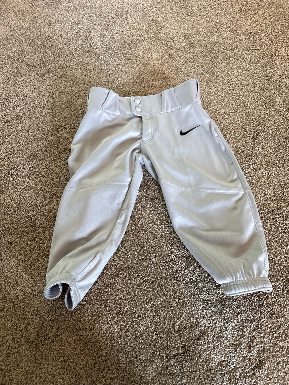 Nike kids Vapor Select high baseball pants Grey Size S EUC